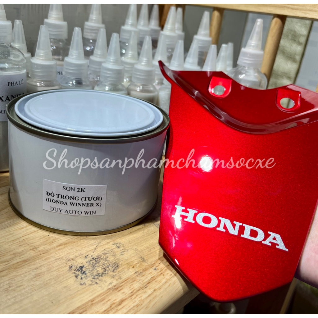 Đỏ trong Honda Winner 2021 - Sơn 2k