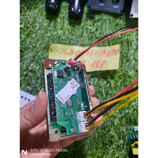 Mạch Bluetooth 5V đên 12V Cho Loa Kéo Tặng Dây Và Khiển