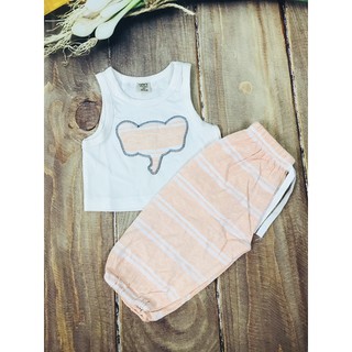 Bộ croptop cho bé gái 9-23kg