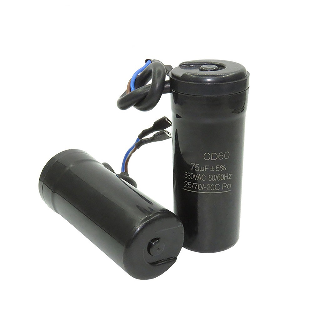 Tụ điện chuyên dụng cho tủ lạnh Cd60 Mfd 47 / 64 / 75 / 80 / 88-108 Uf 330v chất lượng cao