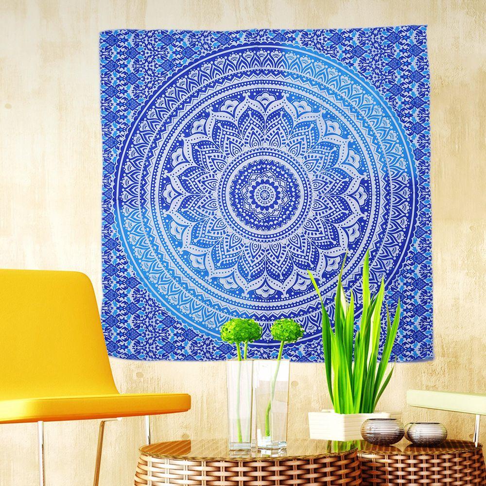 Ynatural Khăn Trải Giường / Đi Biển In Hoa Kiểu Ấn Độ Mandala Bohemian Thời Trang