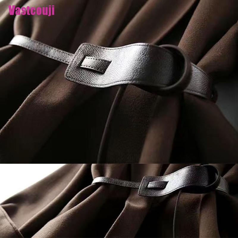 Thắt Lưng Da Bản Rộng Thắt Nơ Thời Trang Cho Nữ