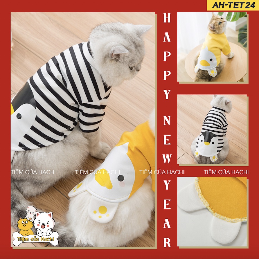 Áo nỉ hình 3D dễ thương cho thú cưng