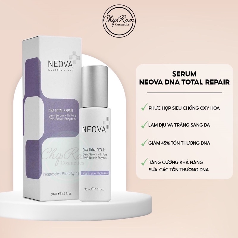 Neova DNA Total Repair - Serum DNA chống lão hóa, phục hồi, làm đều màu da