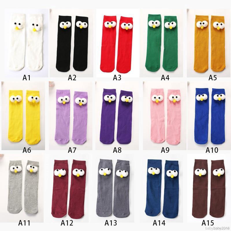 Tất cotton êm ái kiểu dáng hoạt hình dễ thương cho bé