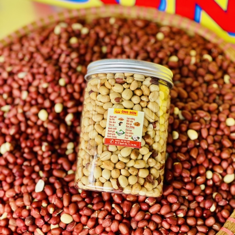 Lạc Đỏ Tây Bắc Rang Sẵn - Bóc Vỏ, Giòn Và Mới Mỗi Ngày