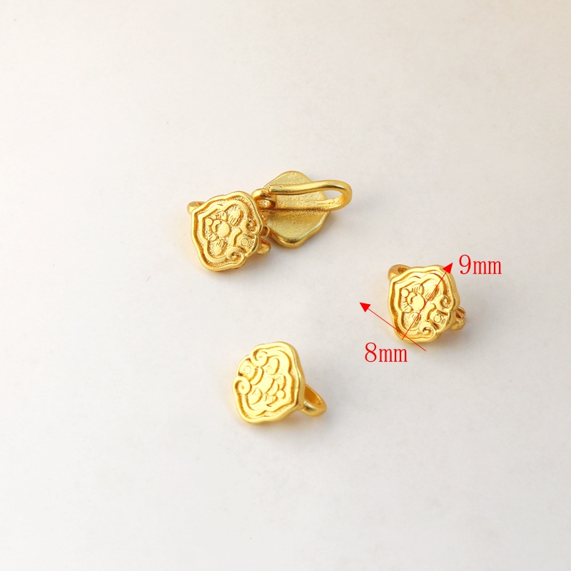 Khóa Cài Túi Xách Màu Vàng Đồng 18k Cổ Điển An Toàn diy