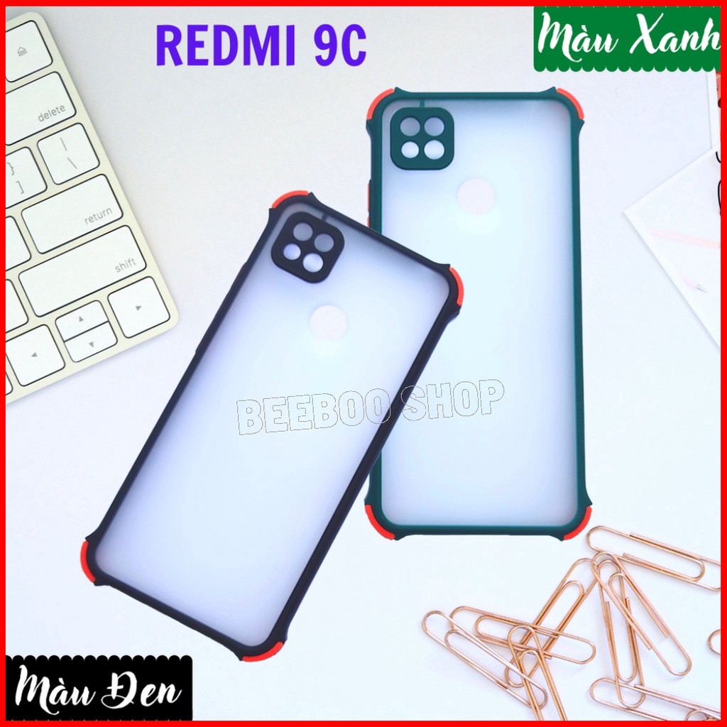 CHỐNG SỐCỐp lưng Bảo vệ Camera Xiaomi Redmi 9/ 9i/ 9A/ 9C/ 9T - Chất liệu Nhám Cao cấp - Chống va đập