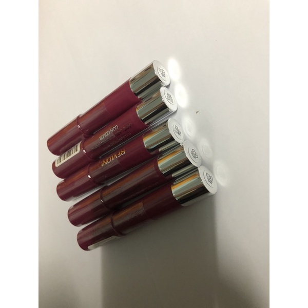 Son bút chì Revlon Colorburst Balm Stain Smitten 030.Màu đỏ mận trắng da