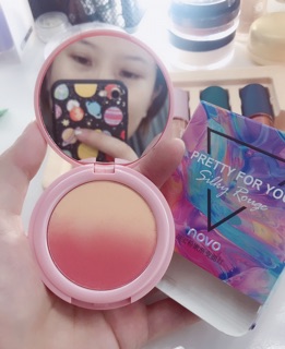 Phấn má kiêm màu mắt Novo