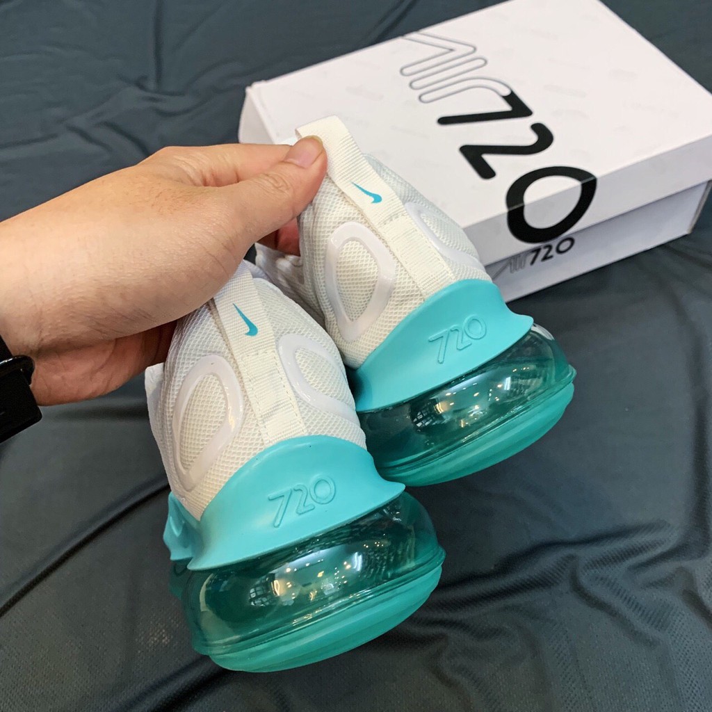 Giày NlKE Airmax 720 trắng đế xanh