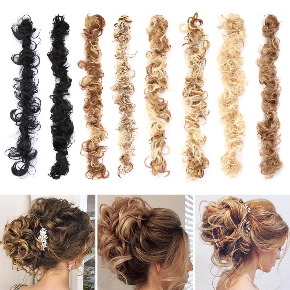 Búi Tóc Giả 80G Dùng Tạo Kiểu Tóc Đuôi Ngựa