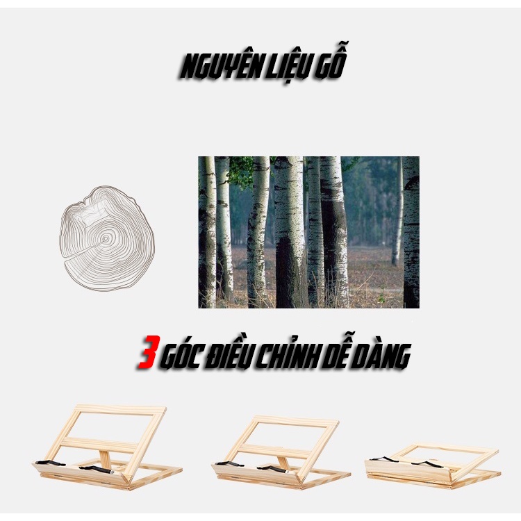 Giá Đỡ Đọc Sách, Để Laptop, Ipad Đa Năng Tiện Lợi Cao Cấp MARRYSTORE