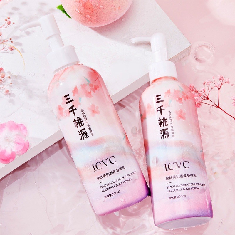 BODY LOTION TRÁI ĐÀO ICVC