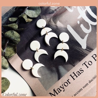 Khuyên tai / Bông tai nữ handmade đất sét Nhật - Modern3P 6