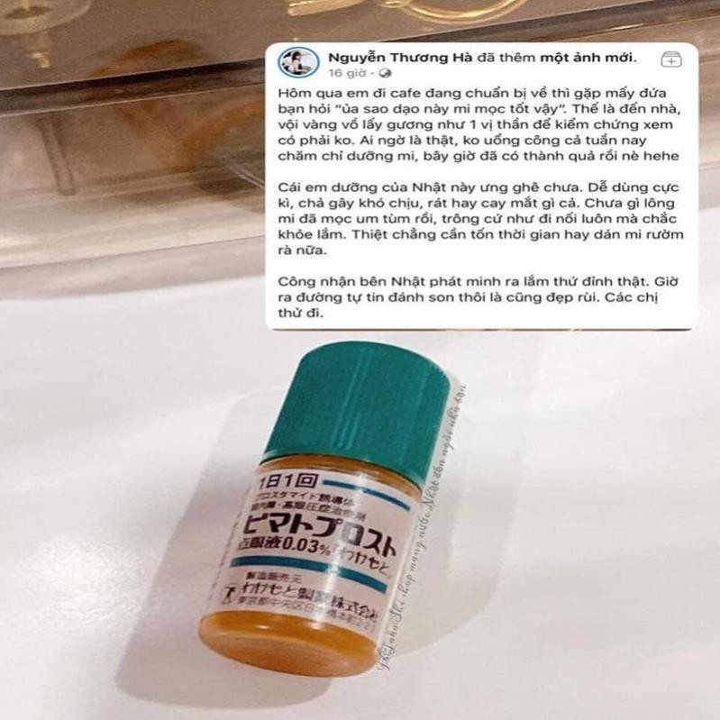 Tinh Chất Dưỡng Dài Mi Bimatoprost Dưỡng Mi, Dưỡng Lông Mày Mọc Dài và Khỏe | BigBuy360 - bigbuy360.vn