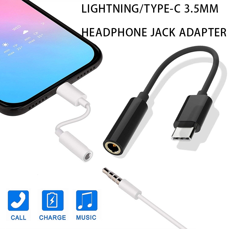 Cáp Chuyển Đổi Âm Thanh Jack Cắm 3.5mm Type-C Sang 3.5mm Cho Iphone Samsung Note 10 S10 Huawei