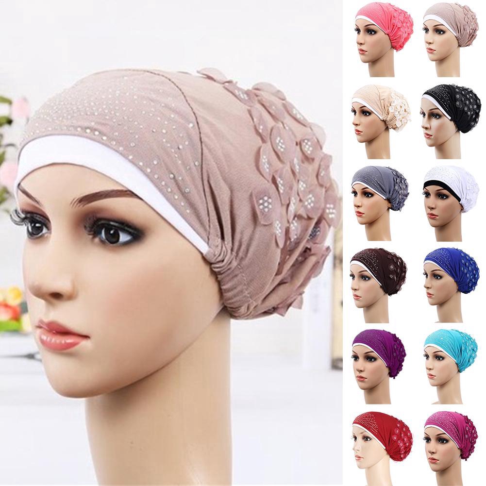 Khăn Trùm Đầu Co Dãn Thời Trang Cho Nữ