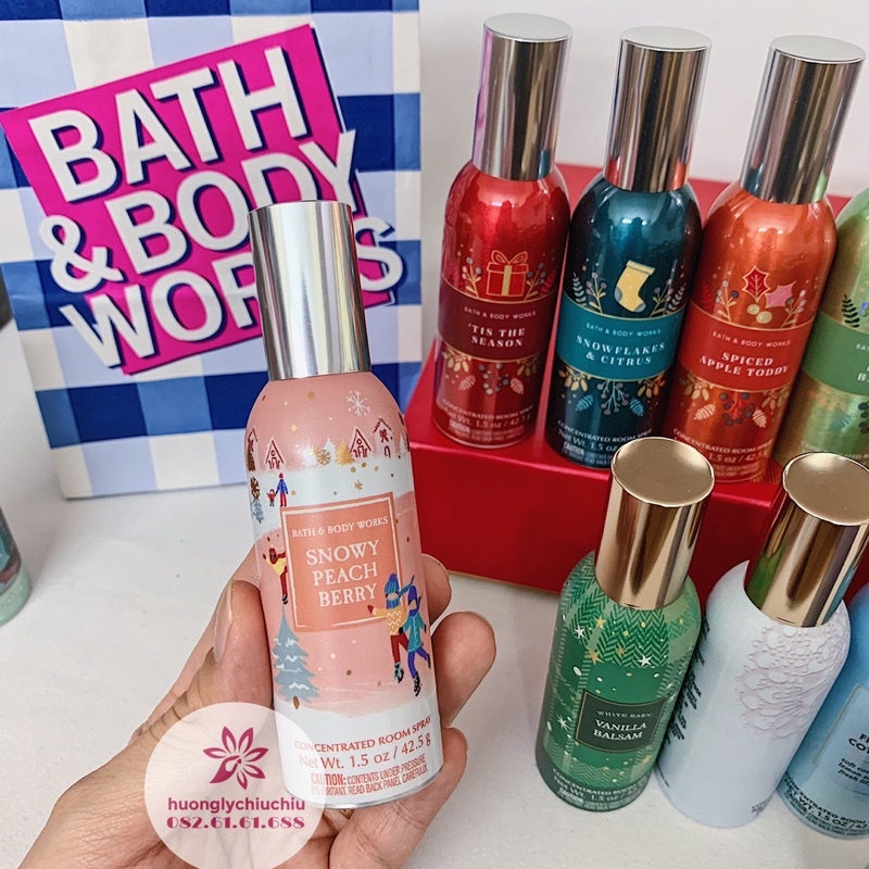 Xịt thơm phòng Bath and Body Works 42,5g nhiều mùi