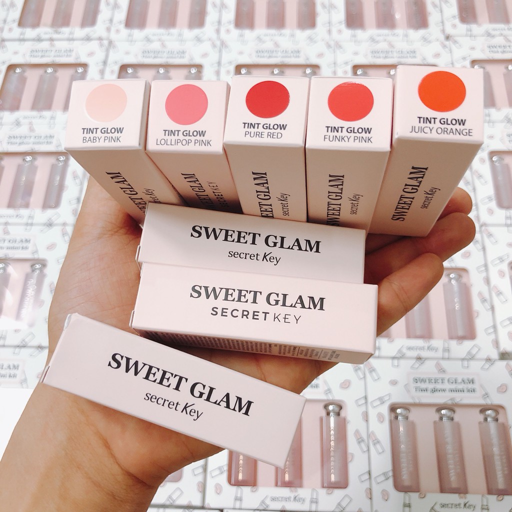 Son Dưỡng Secret Key Sweet Glam Tint Glow