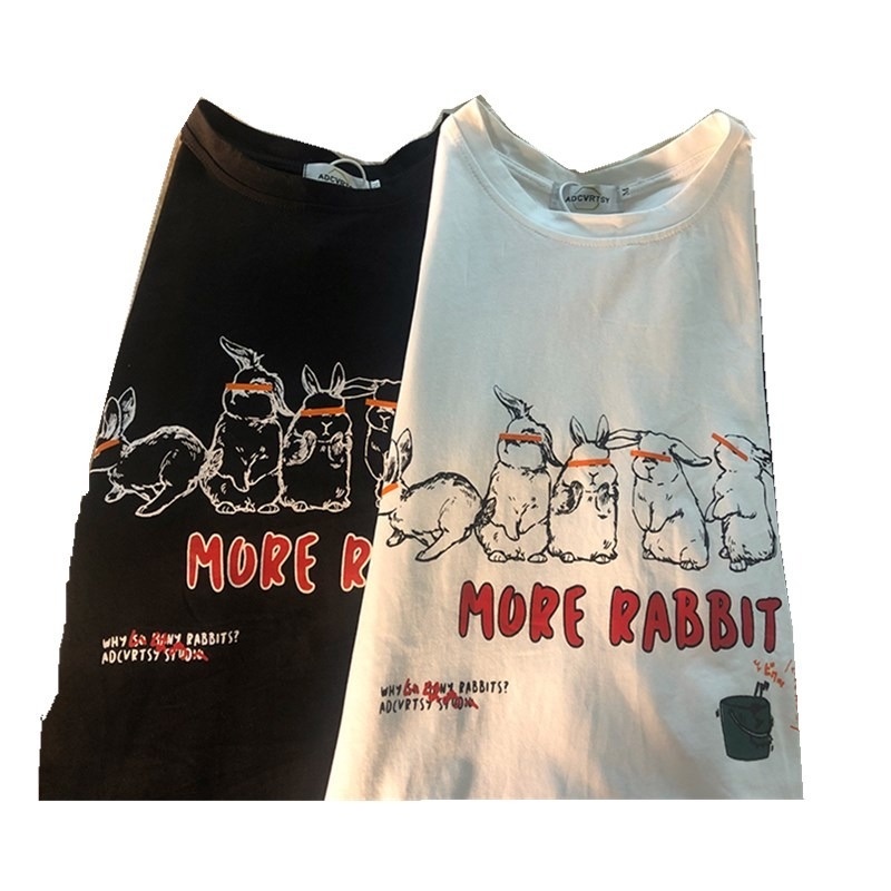 Áo Thun HIIXIIVI T-Shirt Tay Ngắn Cổ Tròn In Hình Hoàng Hôn Thời Trang Mùa Hè Phong Cách Hàn Quốc Dành Cho Nữ 2022