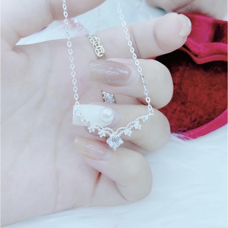 Dây chuyền nữ bạc ta siêu xinh , giá rẻ - Vàng bạc Khải Khải