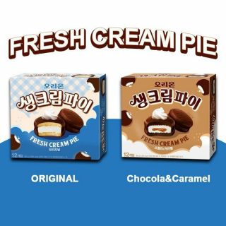 BÁNH CHOCOPIE FRESH CREAM PIE 12P