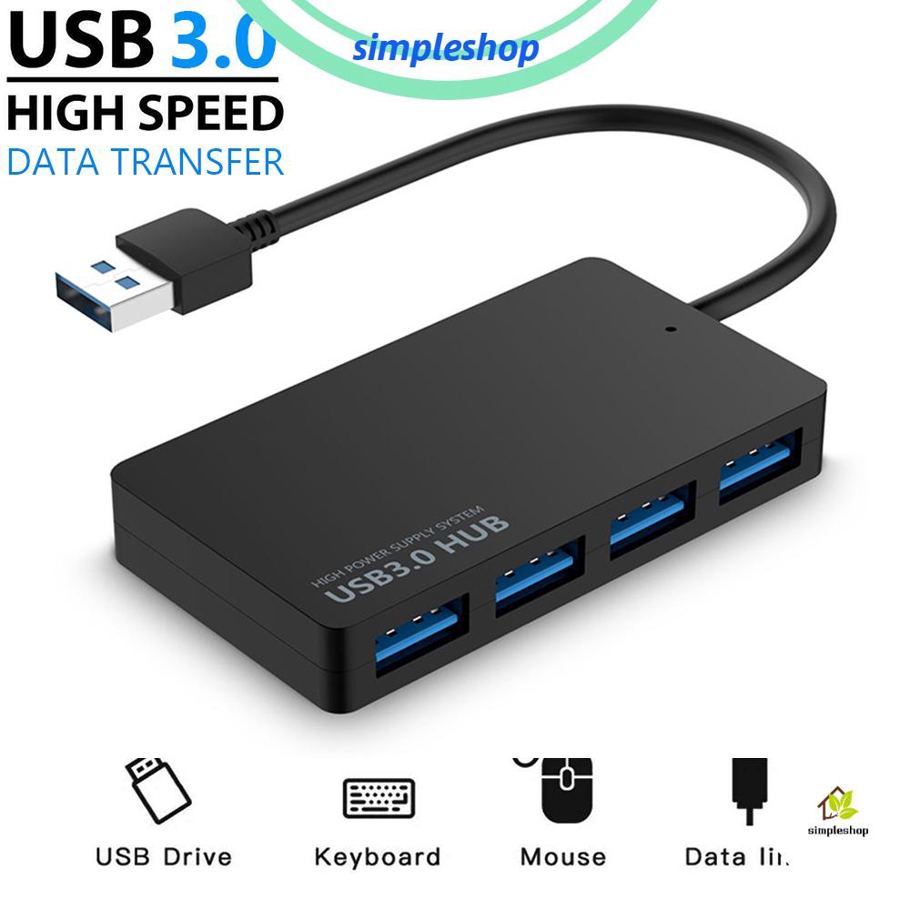 Hub 4 cổng USB 3.0 tốc độ cao dành cho laptop | WebRaoVat - webraovat.net.vn