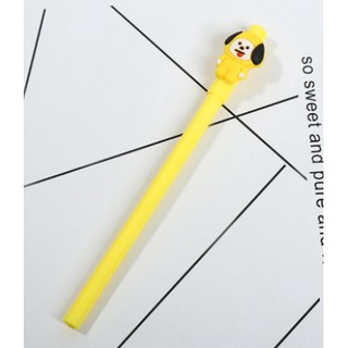 Bút BT 21 dễ thương - mực đentg