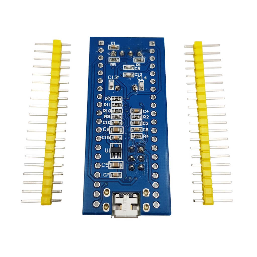 Mạch STM32F103C8T6 thích hợp cho các bạn mới nghiên cứu về dòng vi điều khiển ARM.