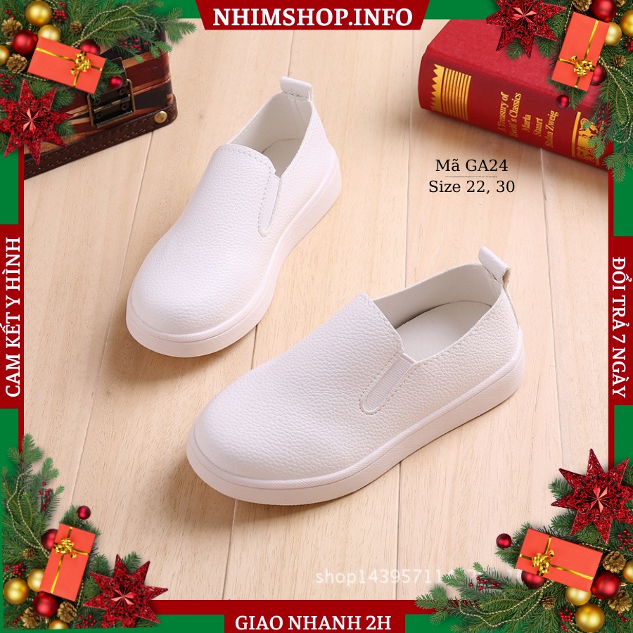 Giày Slip Ons Trẻ Em 1 - 12 Tuổi GA24