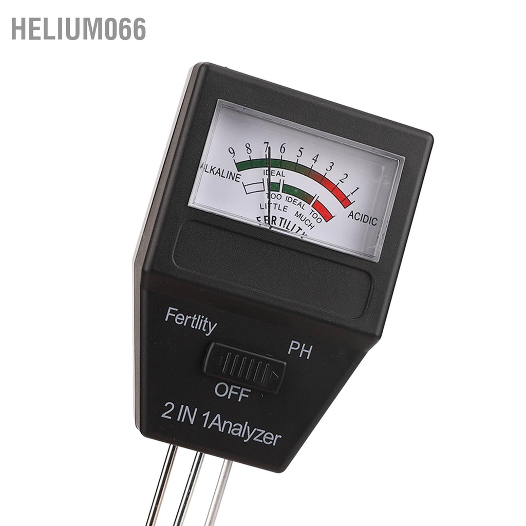 Helium066 Máy đo độ PH trong đất Phát hiện chính xác Đa chức năng ẩm 2 1 Nhỏ nhẹ để phát