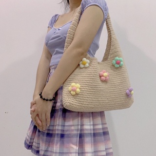 CROCHET TOTE BAG. TÚI TOTE LEN MÓC
