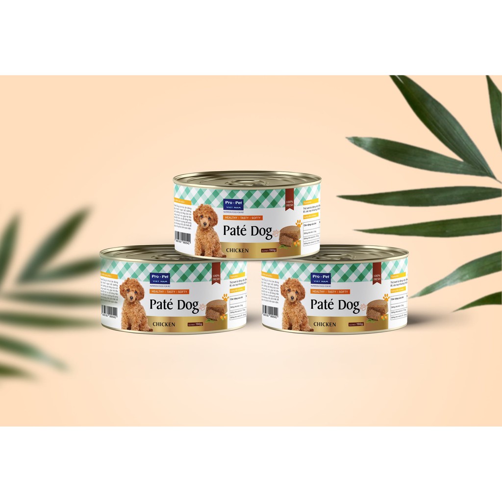 pate (xốt) cho chó pro pet 190g