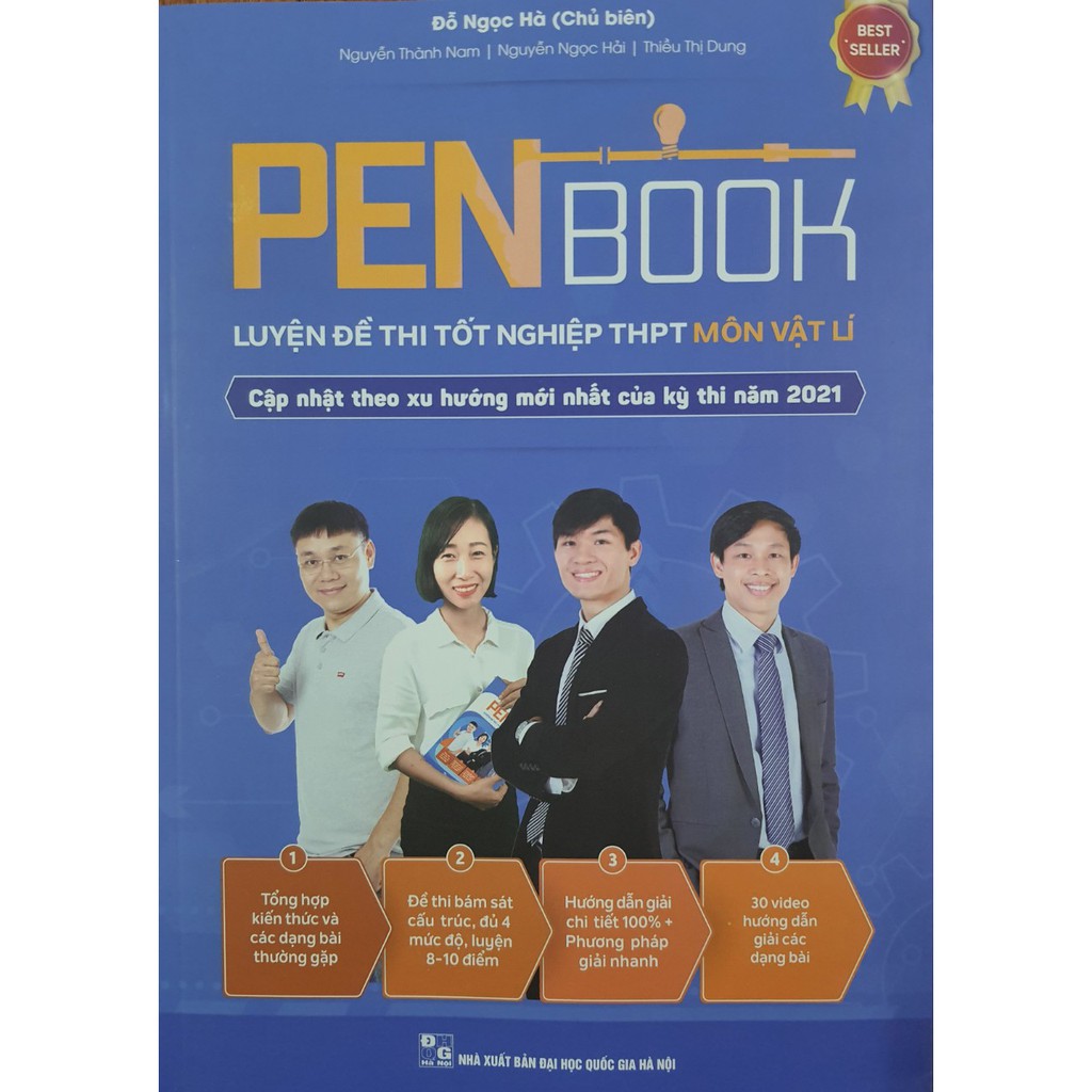 Sách - PenBook luyện đề thi THPT quốc gia môn Vật Lí