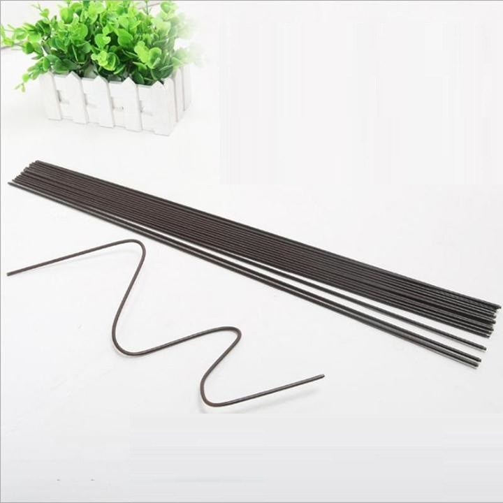 Set 1 kg que thép bọc nhựa màu xanh phi 3.5mm, dài 90cm hoặc 120cm