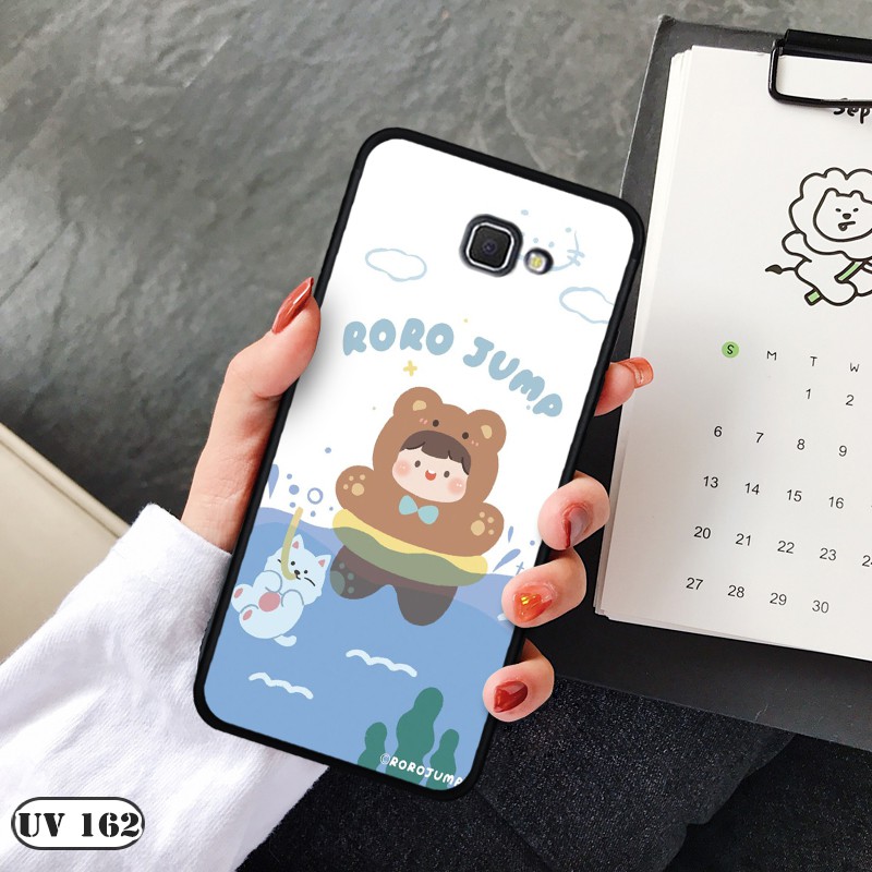 Ốp lưng nhám Samsung Galaxy J7 Prime - in hình