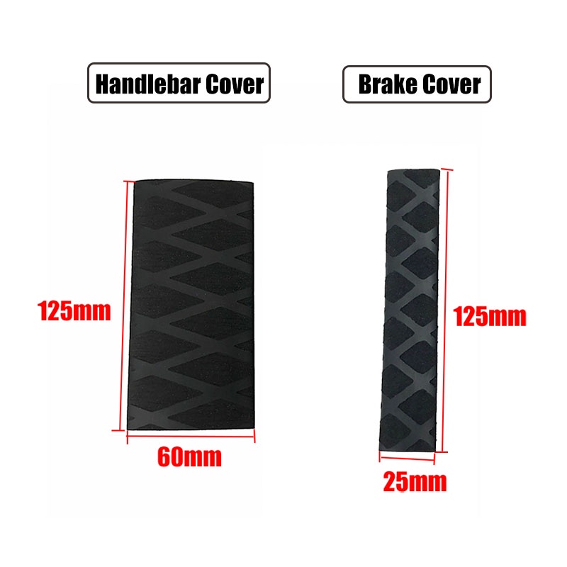 Bọc tay lái xe máy bằng cao su chống trượt màu đen R1200GS R1250GS