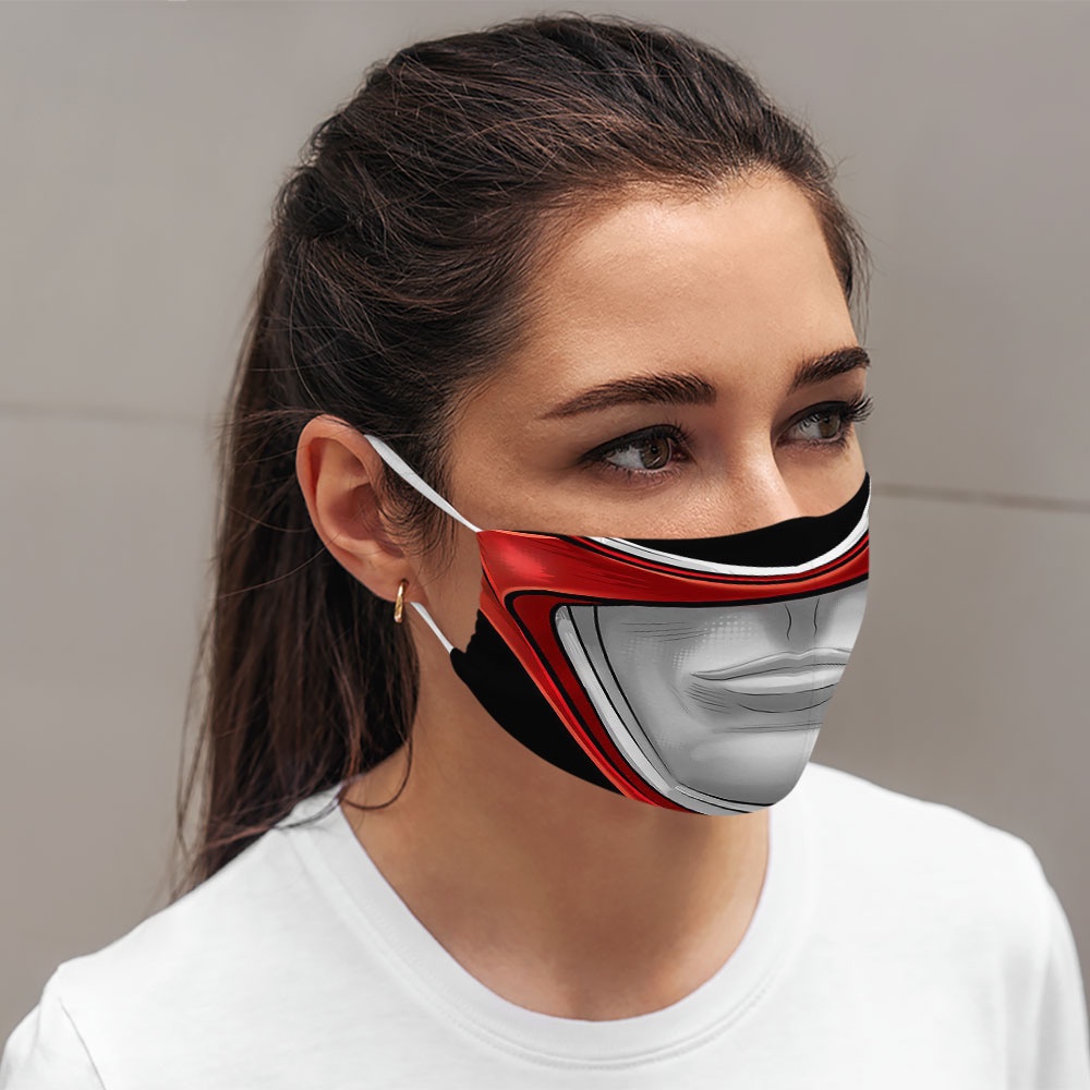 Khẩu trang cute cho bé trẻ em vui nhộn đáng yêu hoạt hình Hình Vẽ DRAWN CARTWELL vải cotton 100% kháng khuẩn chất liệu v