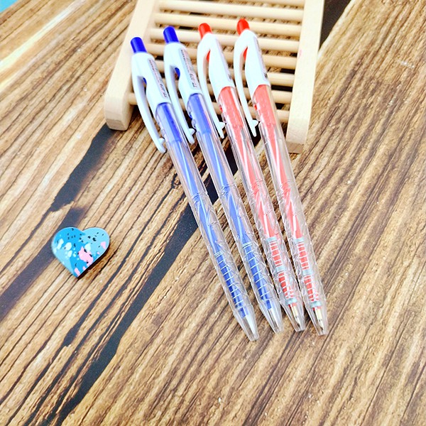 Combo 4 cây bút bi xanh / đỏ