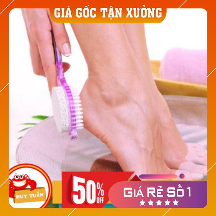 XẢ KHO Dụng cụ chà gót chân tẩy tế bào chết 4in1 (giao màu ngẫu nhiên)-CHĂM SÓC CƠ THÊ