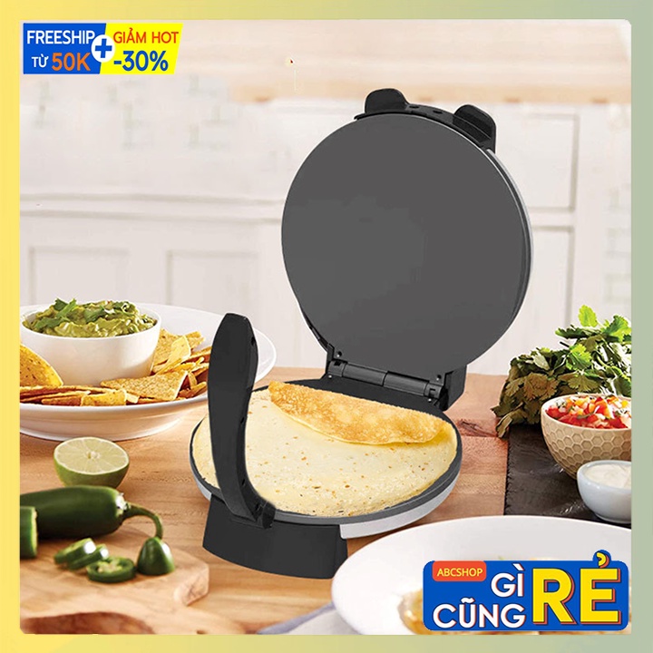 Máy nướng bánh đa năng công suất 2000W, khuôn trơn - làm bánh cuốn, làm bánh crepe, bánh xèo