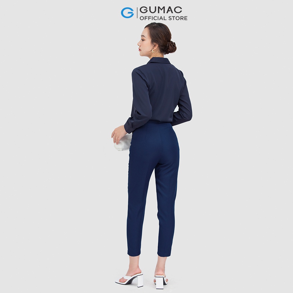 [Mã WABRGUM giảm 10% tối đa 30K đơn 99K] Quần tây nữ cơ bản lưng nhọn GUMAC QC05023