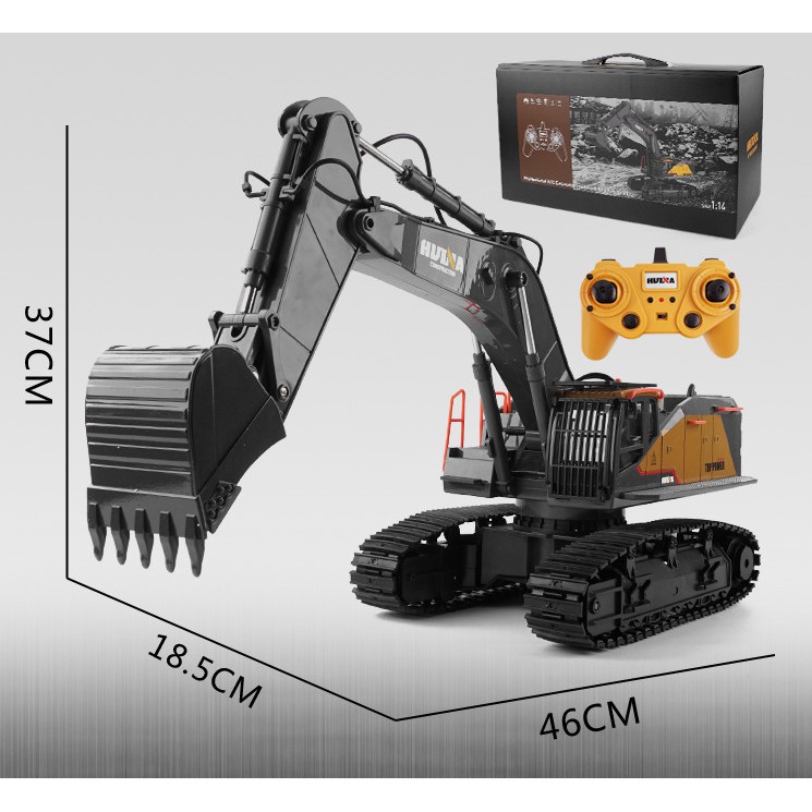 Mua Huina 1592 - Máy xúc điều khiển từ xa Hulna 592 - Mô hình xe cuốc ...