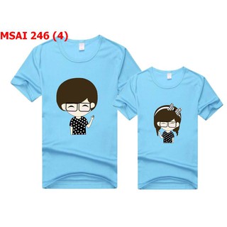 Áo đôi 2 cái dễ thương 246