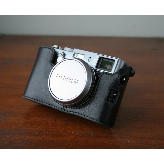 Bao Da Cho Dòng Máy Ảnh Fujifilm X100 - Chính Hãng Fujifilm Việt Nam l Bao da X100F X100T X100S l Halfcase X100F X100T