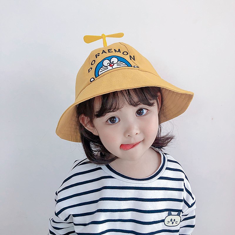 Nón bucket trẻ em hoạt hình DORAEMON DOREMON dễ thương cute