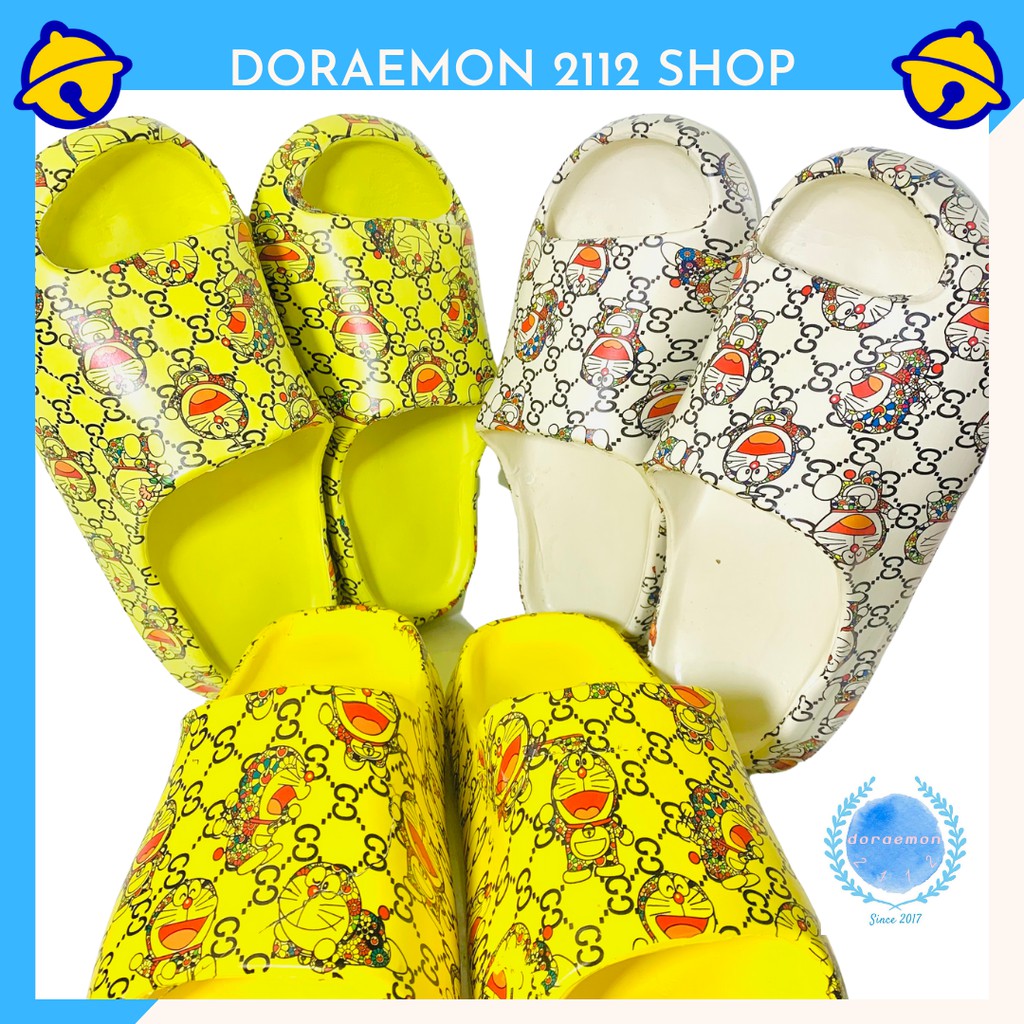 Dép bánh mì nữ siêu dễ thương DORAEMON size 36-40