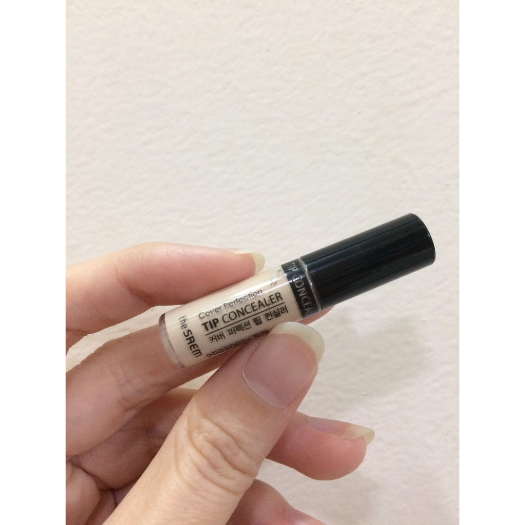 Che Khuyết Điểm The Saem COVER PERFECTION TIP CONCEALER