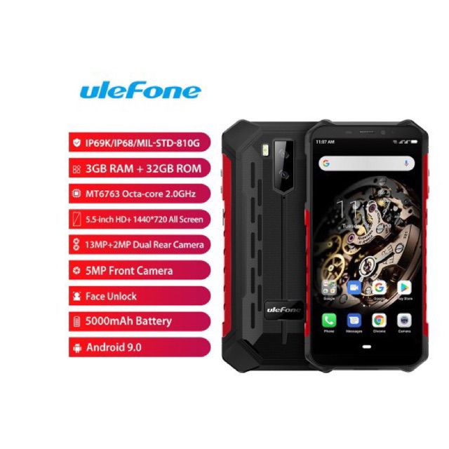 Điện thoại Ulefone armor x5